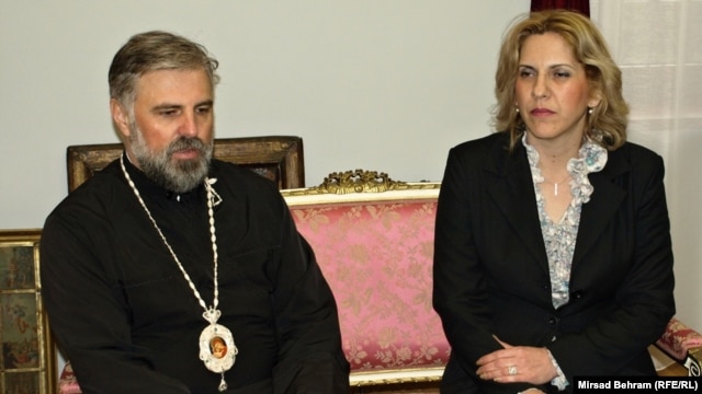 Vladika Grigorije i Željka Cvijanović