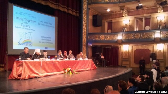 Sa jedne od panel-diskusija u Sarajevu, 10. septembar 2012.