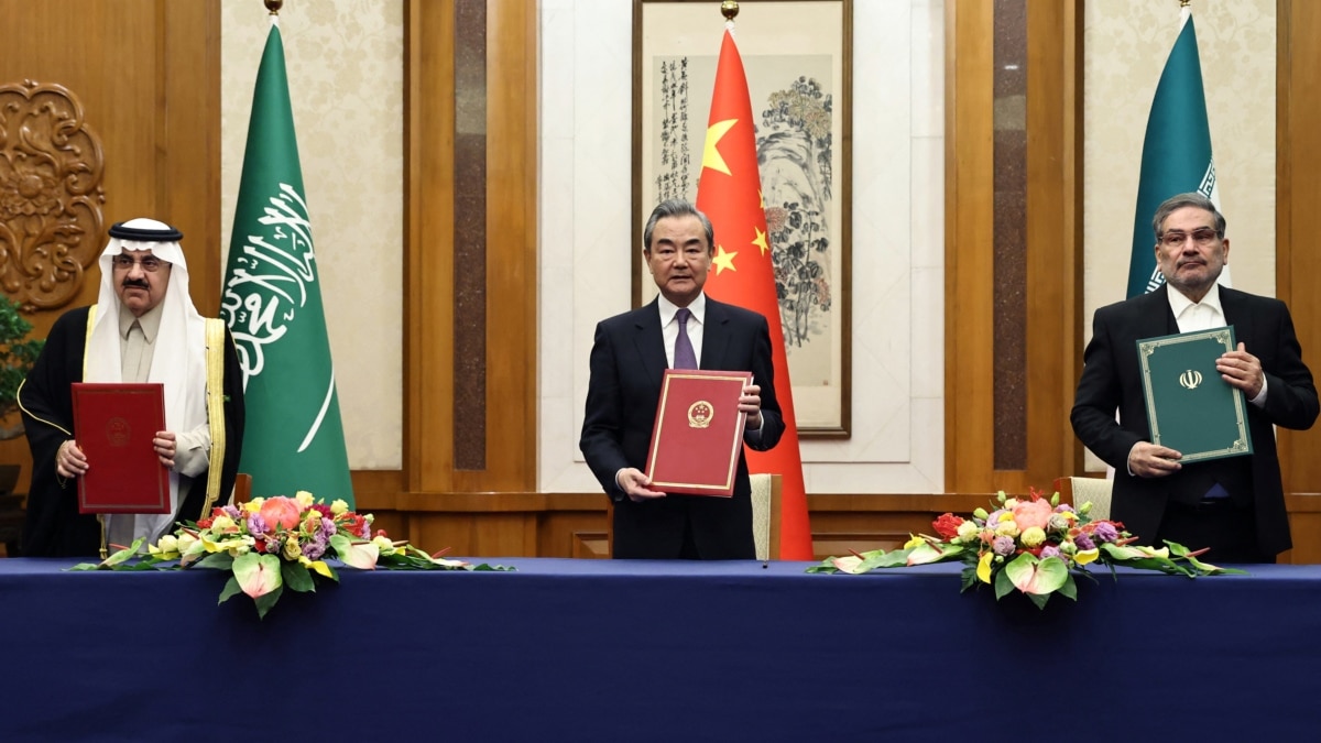 China Eyes Larger Middle East Role After Sealing Iran Saudi Deal