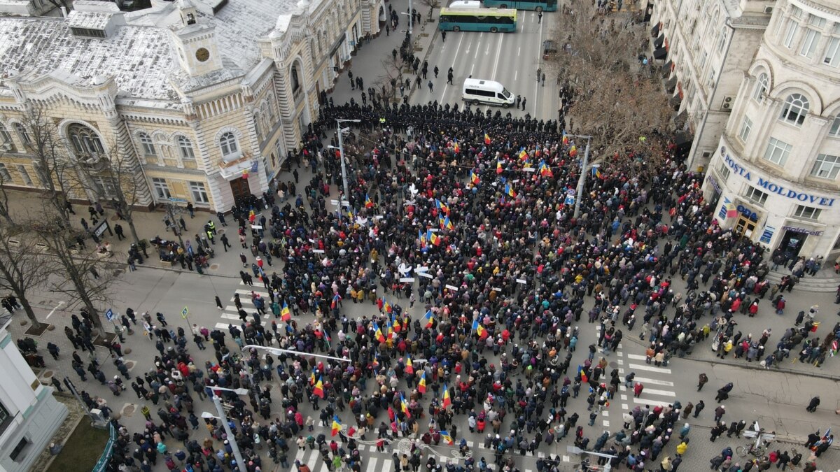 Simpatizan Ii Partidului Or Au Protestat N Centrul Capitalei