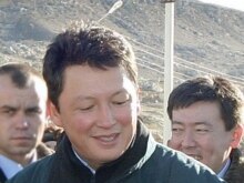 Kazakhstan -- Timur Kulibaev (C), head of the Samruk holding company and a son-in-law of Kazakh President Nursultan Nazarbaev, 27Nov2003