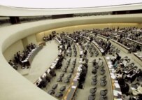 A session of the human rights council (file photo) (epa)