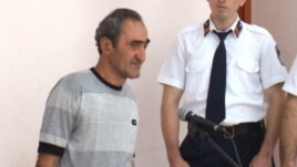 Armenia -- Serob Bozoian, the only defendant of balloon blast case, at the court room in Yerevan, 14Sep2012