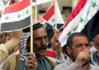 Tens of thousands of Iraqis, many of them Shi'a, turned out for the Baghdad protest