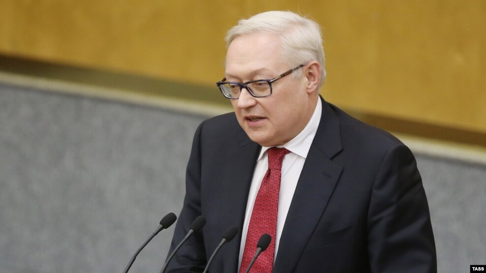 Russian Deputy Foreign Minister Sergei Ryabkov said Washington was continually making demands on Russia, and Moscow is sending a signal that this should stop.