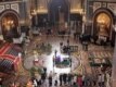 Russia -- Honor guards stand by the coffin of former Russian president Boris Yeltsin inside Christ the Savior Cathedral during a farewell ceremony in Moscow, 25Apr2007