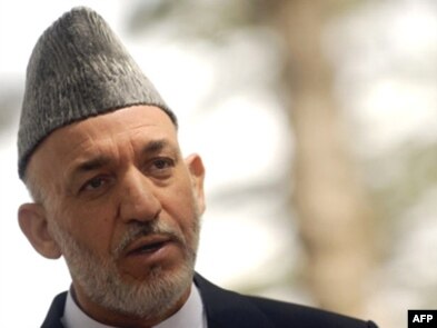 Afghan President Hamid Karzai