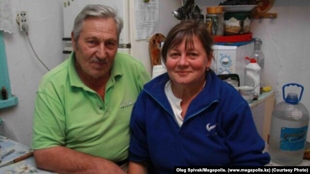 Panayot Zakharopulo and his wife, Irina -- pictured here at their home in Almaty in October 2009 -- were both found dead.