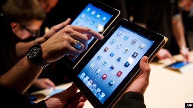 Преставление новой версии планшетного компьютера IPad