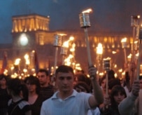 Armenians commemorate what they view as the genocide of Armenians in the Ottoman Empire (file photo) (ITAR-TASS)