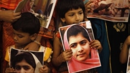 Pakistanska djeca na protestu nakon ranjavanja Malale