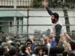 Iran,Hundreds of Iranian students crowded outside the British Embassy in Tehran, 04/01/2007