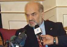Iraq -- al-Ja'fari, PM Ibrahim, talking to RFI, Washington, June 05
