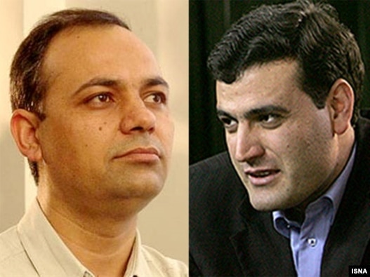 عبدالله مومنی (راست) و احمد زیدآبادی از جمله زندانیان سیاسی هستند که وضع جسمی مناسبی ندارند