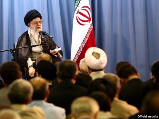 آیتالله علی خامنهای، رهبر جمهوری اسلامی.