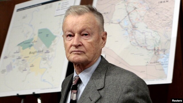 Former U.S. national security adviser Zbigniew Brzezinski (file photo)