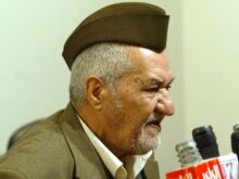 Iraq -- Adnan al-Dulaymi, the leader of the Sunni-led Iraqi Accordance Front, at a press conference in Baghdad, 15Feb2007