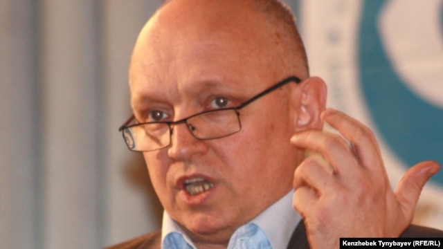 Vladimir Kozlov, leader of the opposition Algha party