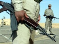 Iraqi border police along the Saudi border (file photo) (epa)