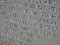Muradova's name is included on a memorial in the French town of Bayeux for journalists killed on the job (file photo) (RFE/RL)