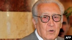 International peace envoy for Syria Lakhdar Brahimi