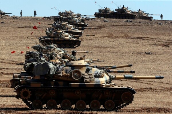 تانک‌های ارتش ترکیه