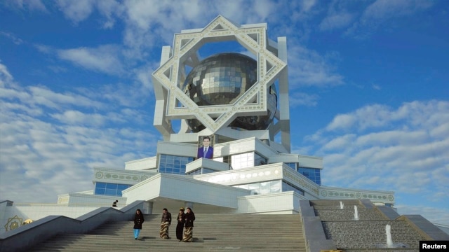Turkmenistan's "Wedding Palace" in Ashgabat