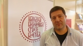 Dragan Purešić na sajmu knjiga u Zagrebu