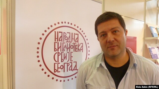 Dragan Purešić na sajmu knjiga u Zagrebu