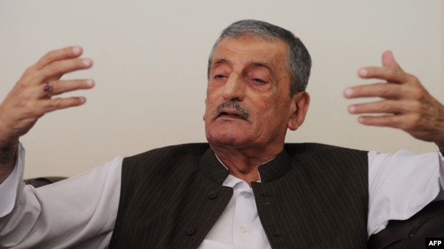 Pakistani Railways Minister Ghulam Ahmed Bilour