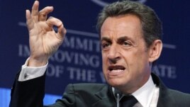 French President Nicolas Sarkozy