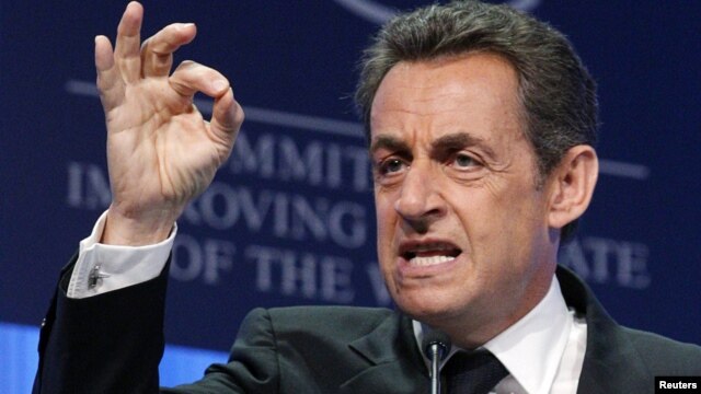 French President Nicolas Sarkozy