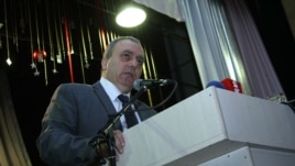 Armenia - Hrant Bagratian, former Prime Minister of Armenia, addresses the congress of his "Azatutyun" ("Freedom") Party, Yerevan,24Dec,2012
