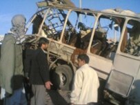 The aftermath of the February 14 explosion (Fars)