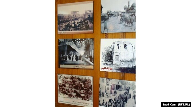 جانب من معرض الصور  الفوتوغرافية عن حقبة الإحتلال العثماني للعراق