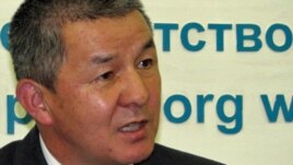 Former Defense Minister Ismail Isakov is a fierce critic of the president.