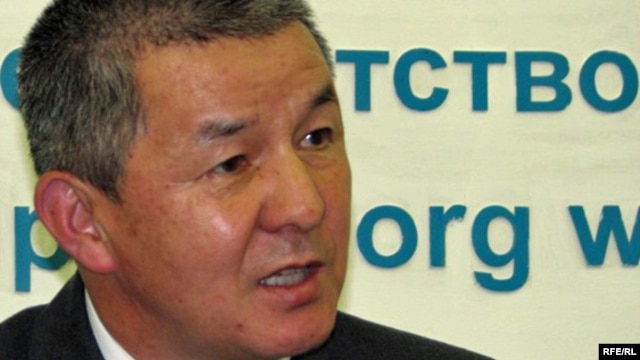 Former Defense Minister Ismail Isakov is a fierce critic of the president.