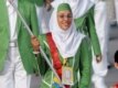 هما حسینی، پرچمدار کاروان ورزشی ایران در المپیک پکن بود.