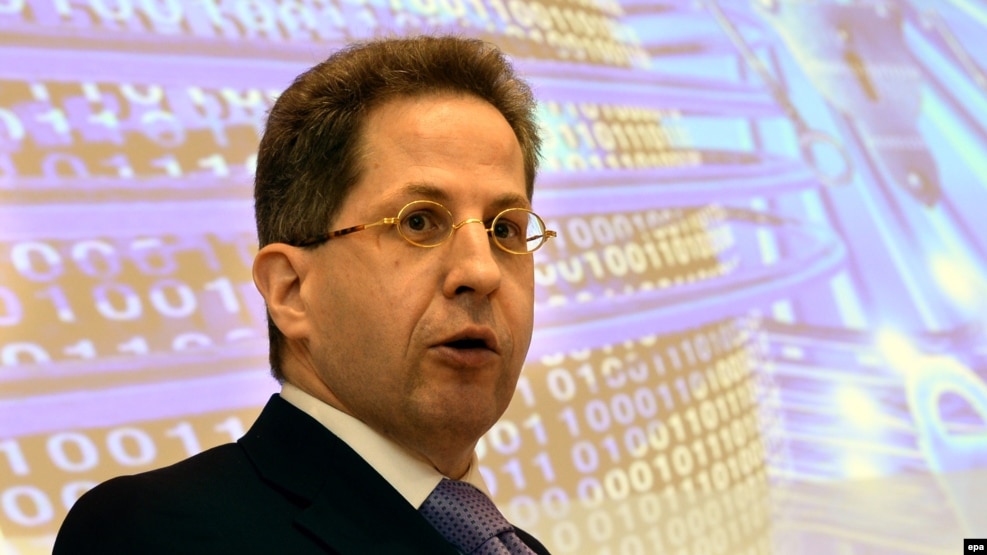 Hans-Georg Maassen, the head of Germany's BfV intelligence agency (file photo).