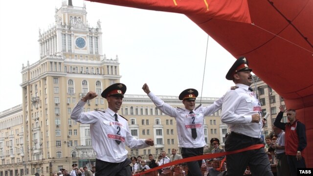 Russia's police -- not exactly racing toward reform.