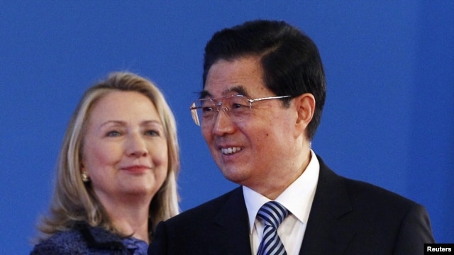 Hilari Klinton i Hu Đintao