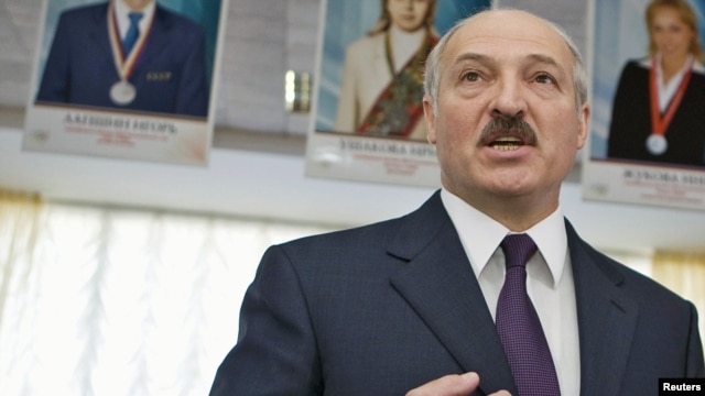 Belarusian President Alyaksandr Lukashenka  -- now known on Russian television as "The Belarusian Godfather."