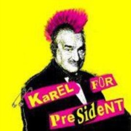 Poster electoral al lui Karel Schwarzenberg.