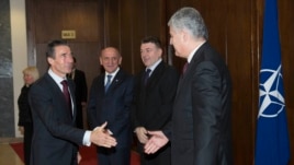 Rasmussen sa političkim liderima u Sarajevu, 7. februar 2013.
