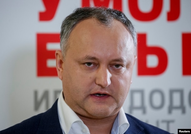 Presidential frontrunner Igor Dodon (file photo)