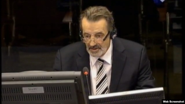 Bakir Nakaš svjedoči na suđenju Ratku Mladiću, 13. veljače 2013.