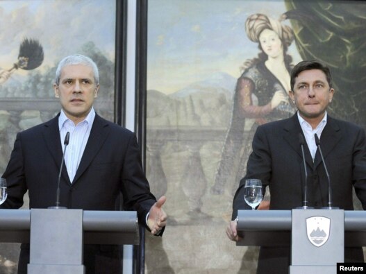 Borut Pahor i Boris Tadić u Ptuju početkom marta 