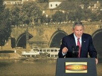 Bush said the United States can maintain a friendship with a country and push it toward democracy at the same time (official site)