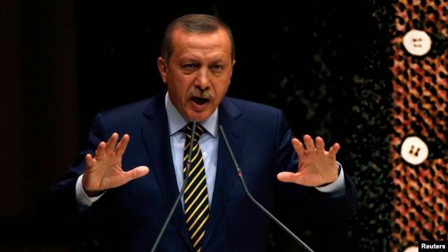 Turkish Prime Minister Tayyip Erdogan is under pressure over a corruption scandal.