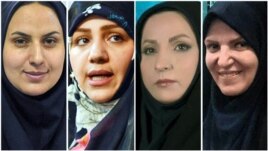 چهار زن منتخب در دور دوم انتخابات: از راست؛ معصومه آقاپور، خدیجه ربیعی، زهرا ساعی، و سمیه محمودی